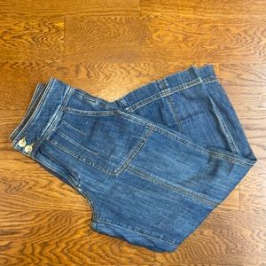 Pilcro High Rise Cropped Jean